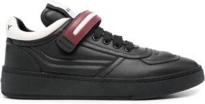 Bally touch-strap leather sneakers Black