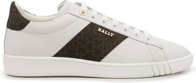 Bally Wilem stripe-trim sneakers White