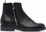 Bally zip-up leather boots Black - Thumbnail 1
