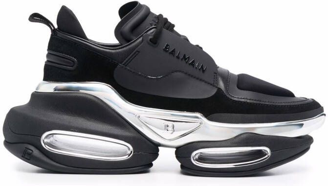 Balmain B-Bold lace-up sneakers Black