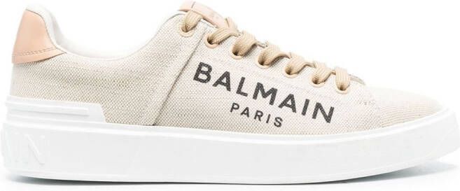 Balmain B-Court low-top sneakers Neutrals