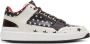 Balmain B-Court mid-top leather sneakers Black - Thumbnail 1