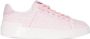 Balmain B Court monogram-jacquard sneakers Pink - Thumbnail 1