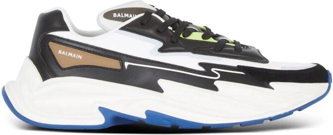 Balmain B-DR4G0N panelled sneakers White