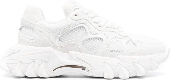 Balmain B-East panelled chunky sneakers White