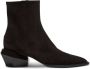 Balmain Billy suede ankle boots Black - Thumbnail 1