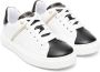 Balmain Kids colour-block lace-up sneakers White - Thumbnail 1