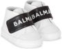 Balmain Kids logo-strap sneakers White - Thumbnail 1