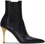 Balmain Moneta leather ankle boots Black - Thumbnail 1