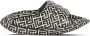 Balmain monogram-pattern chunky slides Black - Thumbnail 1