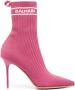 Balmain Skye 90mm ankle boots Pink - Thumbnail 1