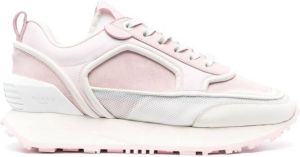 Balmain two-tone low-top sneakers Pink