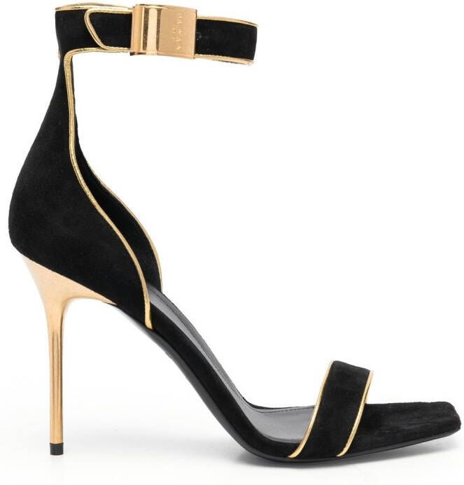 Balmain Uma heeled sandals Black