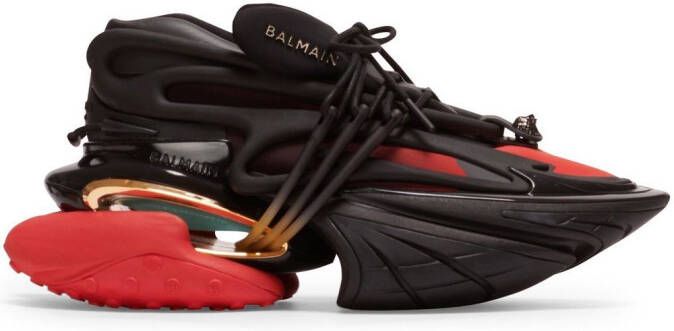 Balmain Unicorn low-top sneakers Black