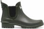 Barbour logo-patch ankle boots Green - Thumbnail 1