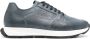 Barrett leather lace-up sneakers Blue - Thumbnail 1