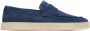 Barrett perforated suede loafers Blue - Thumbnail 1