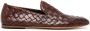 Barrett woven-leather loafers Brown - Thumbnail 1
