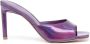 BETTINA VERMILLON Jane iridescent mules Purple - Thumbnail 1