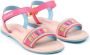 Billieblush bead-embellished logo sandals Pink - Thumbnail 1