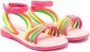 Billieblush multi-strap calf-leather sandals Pink - Thumbnail 1