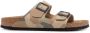 Birkenstock abstract-print slip-on sandals Brown - Thumbnail 1