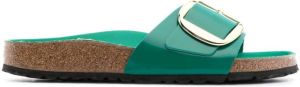 Birkenstock Alsa logo-engraved buckled sandals Green