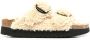 Birkenstock Arizona Big Buckle shearling slides Neutrals - Thumbnail 1