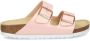 Birkenstock Arizona Birko-Flor buckled slides Pink - Thumbnail 1