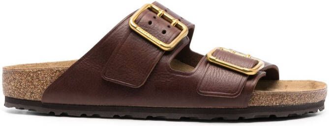 Birkenstock Arizona Bold leather sandals Brown