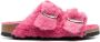 Birkenstock Arizona buckle-fastening brushed sandals Pink - Thumbnail 1
