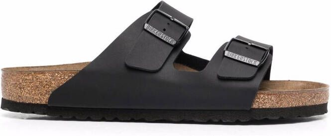Birkenstock Arizona buckle-fastening sandals Black