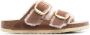 Birkenstock Arizona buckled leather sandals Brown - Thumbnail 1