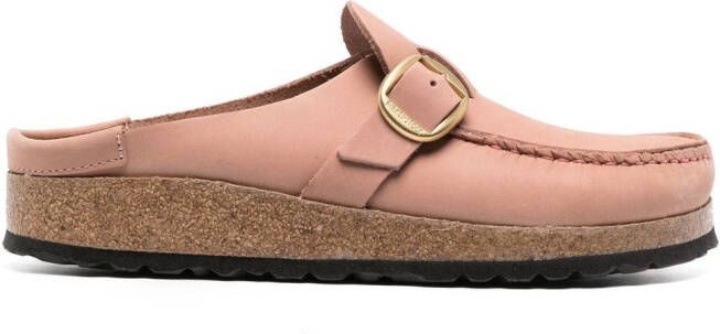 Birkenstock Arizona buckled mules Pink