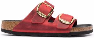 Birkenstock Arizona double-buckle sandals Red