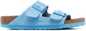 Birkenstock Arizona double-buckle slide sandals Blue