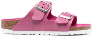 Birkenstock Arizona leather open-toe sandals Pink