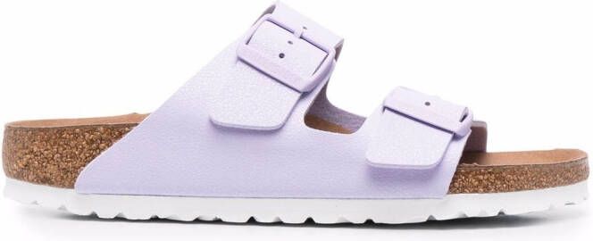 Birkenstock Arizona leather sandals Purple