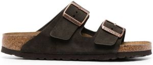 Birkenstock Arizona open-toe slides Brown