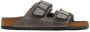 Birkenstock Arizona shearling-trim sandals Grey - Thumbnail 1