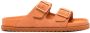 Birkenstock Arizona suede sandals Orange - Thumbnail 1