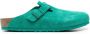 Birkenstock Boston suede clog sandals Green - Thumbnail 1
