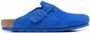 Birkenstock Boston suede sandals Blue - Thumbnail 1