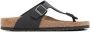 Birkenstock buckle-detail flip flop sandals Black - Thumbnail 1