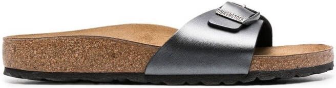 Birkenstock buckle-fastening open-toe sandals Black