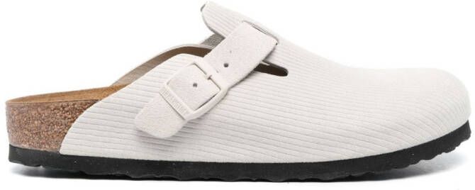 Birkenstock classic slip-on shoes White