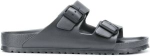 Birkenstock double buckle sandals Grey