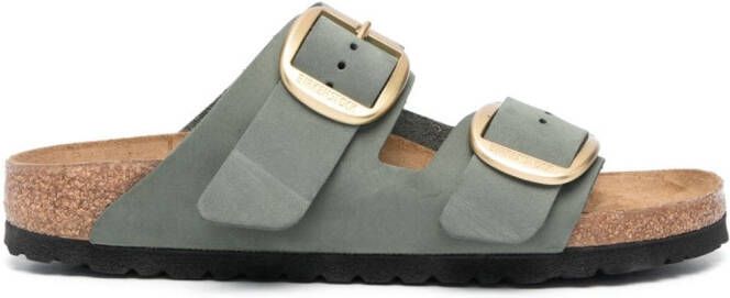 Birkenstock double-strap sandals Green