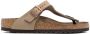 Birkenstock Gizeh buckled 25mm sandals Brown - Thumbnail 1