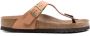 Birkenstock Gizeh buckled 35mm sandals Brown - Thumbnail 1